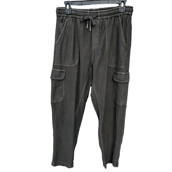 Athleta Women's Gray 531093 Farallon Cargo Crop Athletic Pants Size 4 2020 - Picture 1 of 13